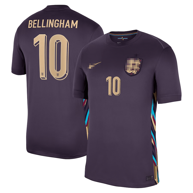 Camiseta Bellingham 10 Inglaterra 2024 Away