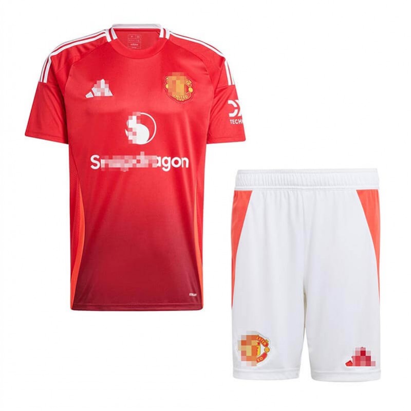 Camiseta Manchester United 2024/2025 Home Niño Kit